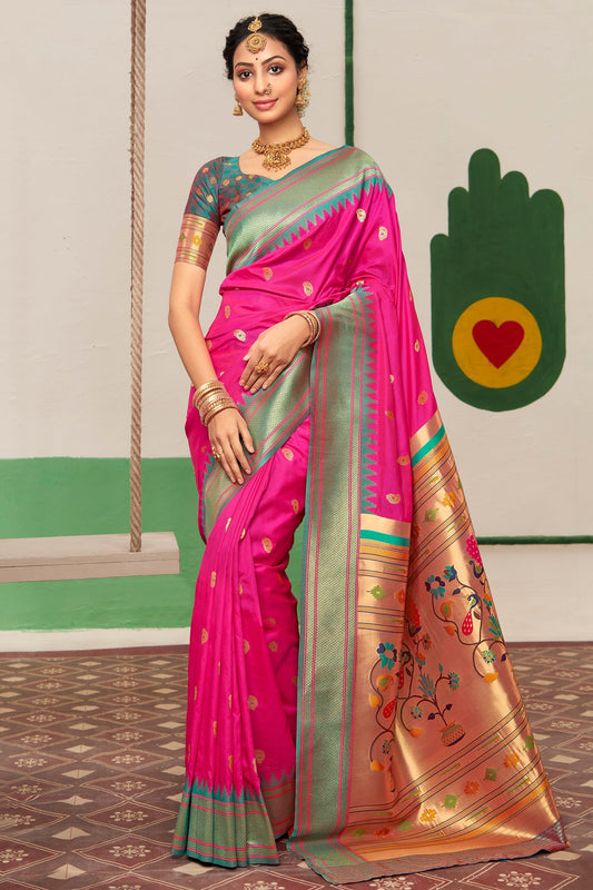 pink-silk-paithani-saree-zb132421_1_SareeButa.com