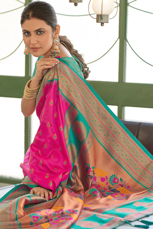 pink-silk-paithani-saree-zb132434_2_SareeButa.com