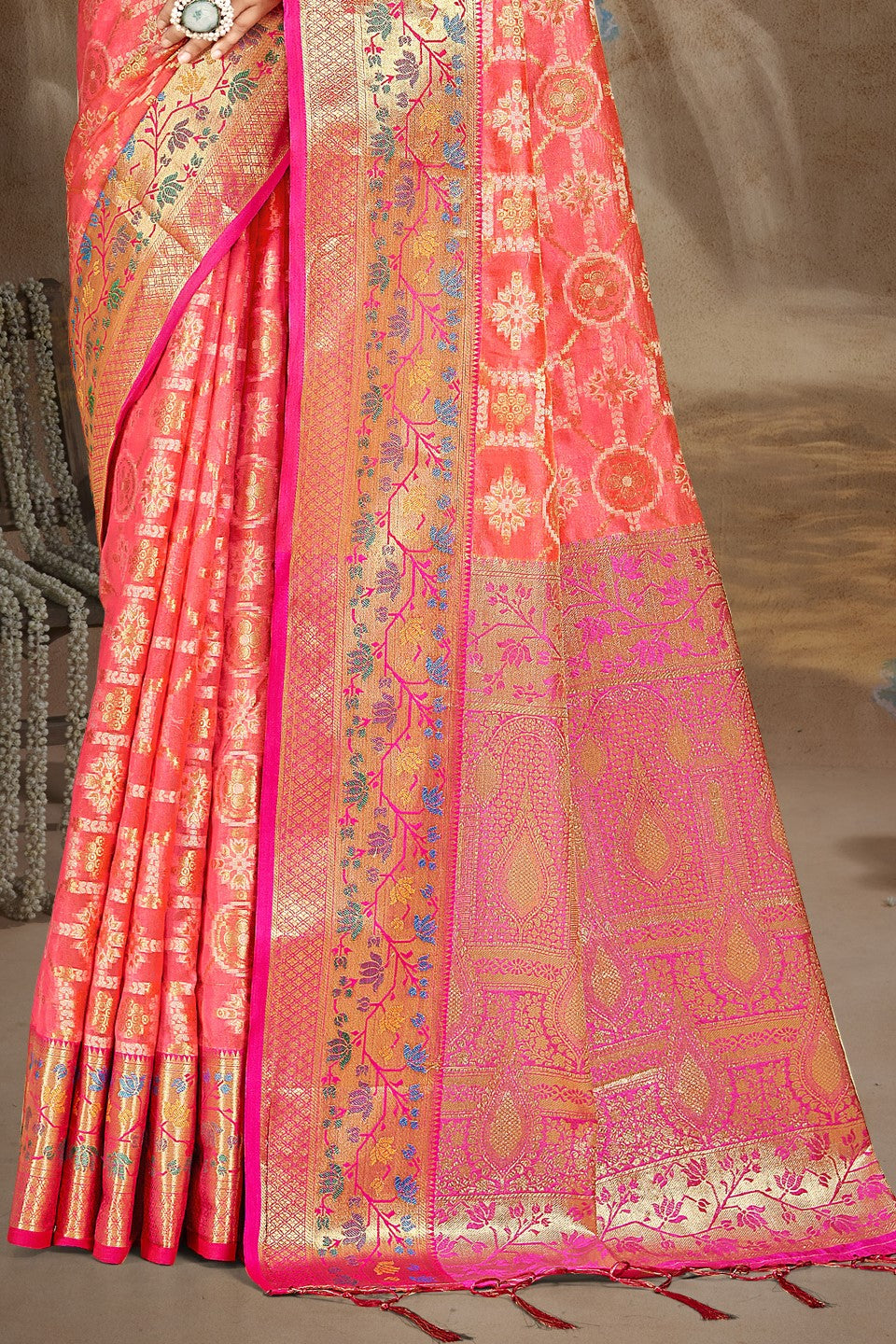 Pink Silk Saree-ZB132952_3_SareeButa.com