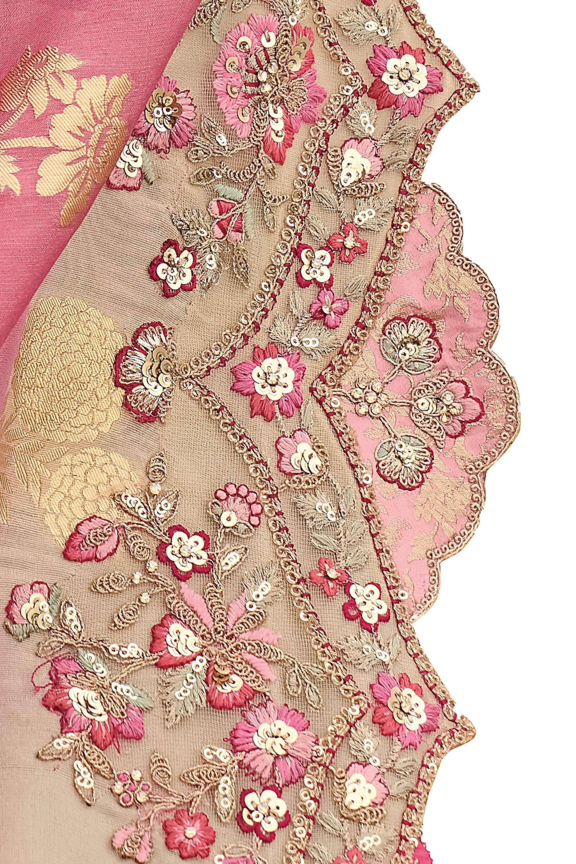 Pink Woven Banarasi Saree-ZB133318_4_SareeButa.com