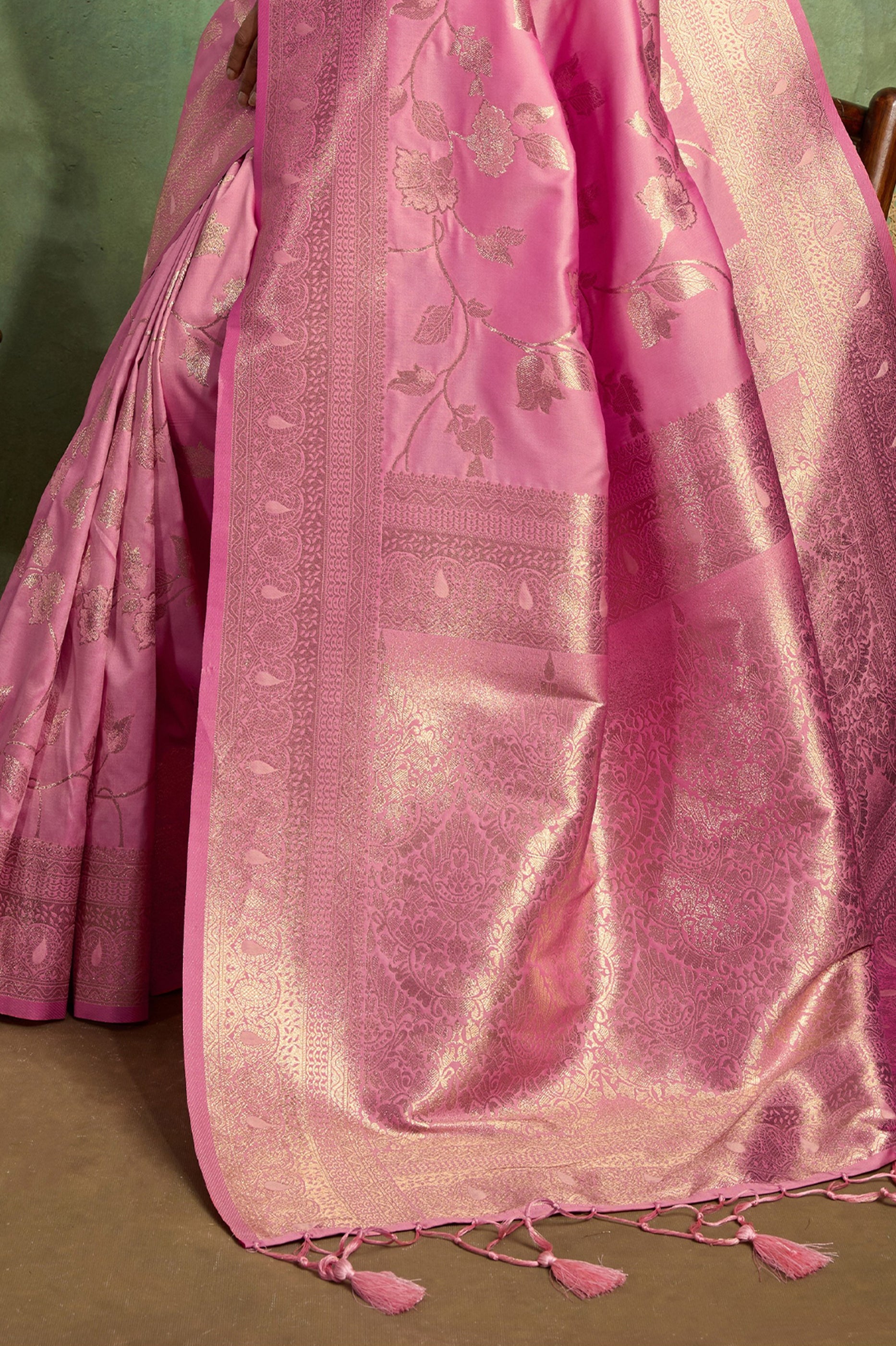 Pink Woven Banarasi Silk Saree-SAR11796_5_SareeButa.com