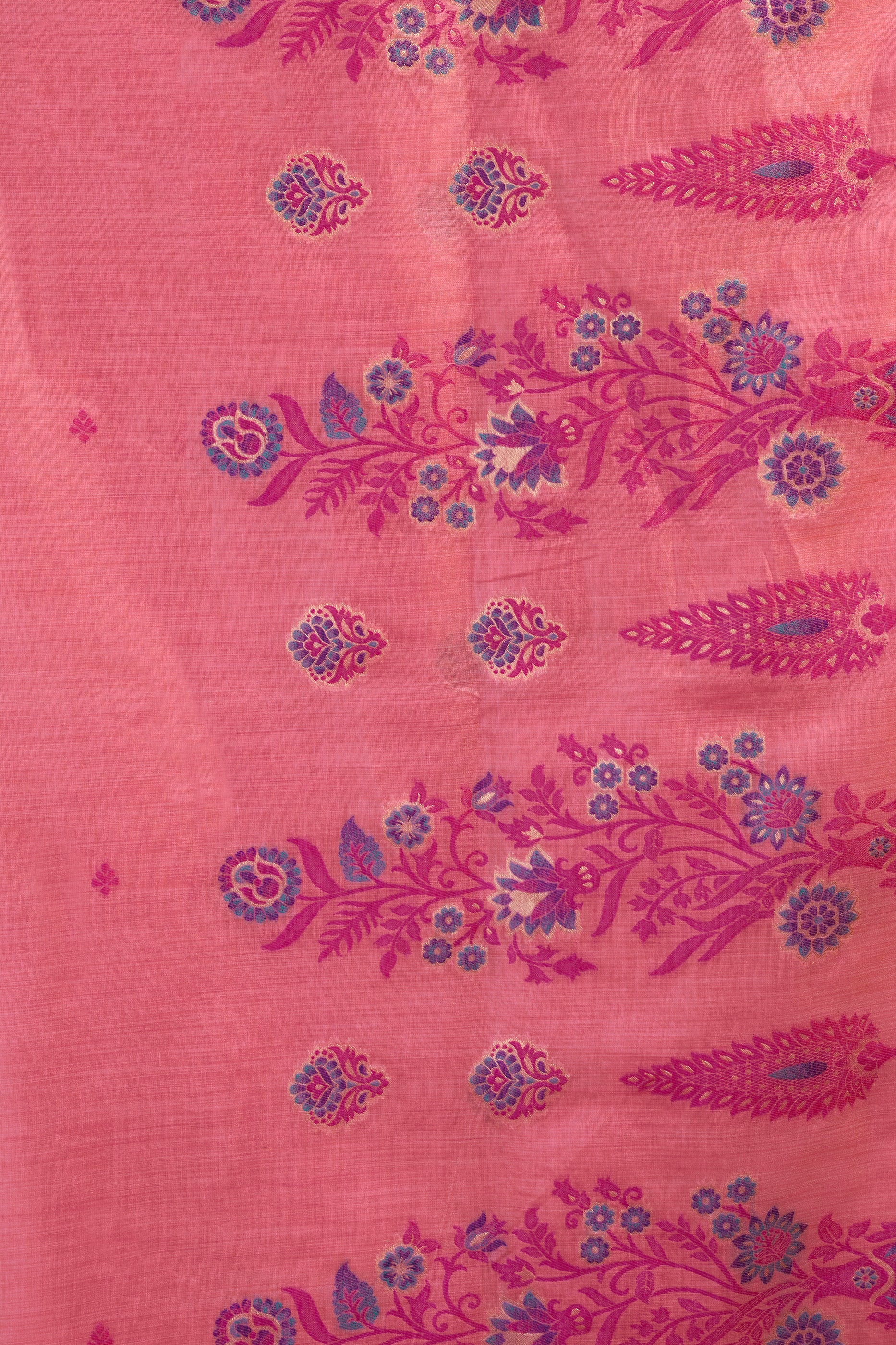 Pink Woven Cotton Saree-SAR12750_4_SareeButa.com