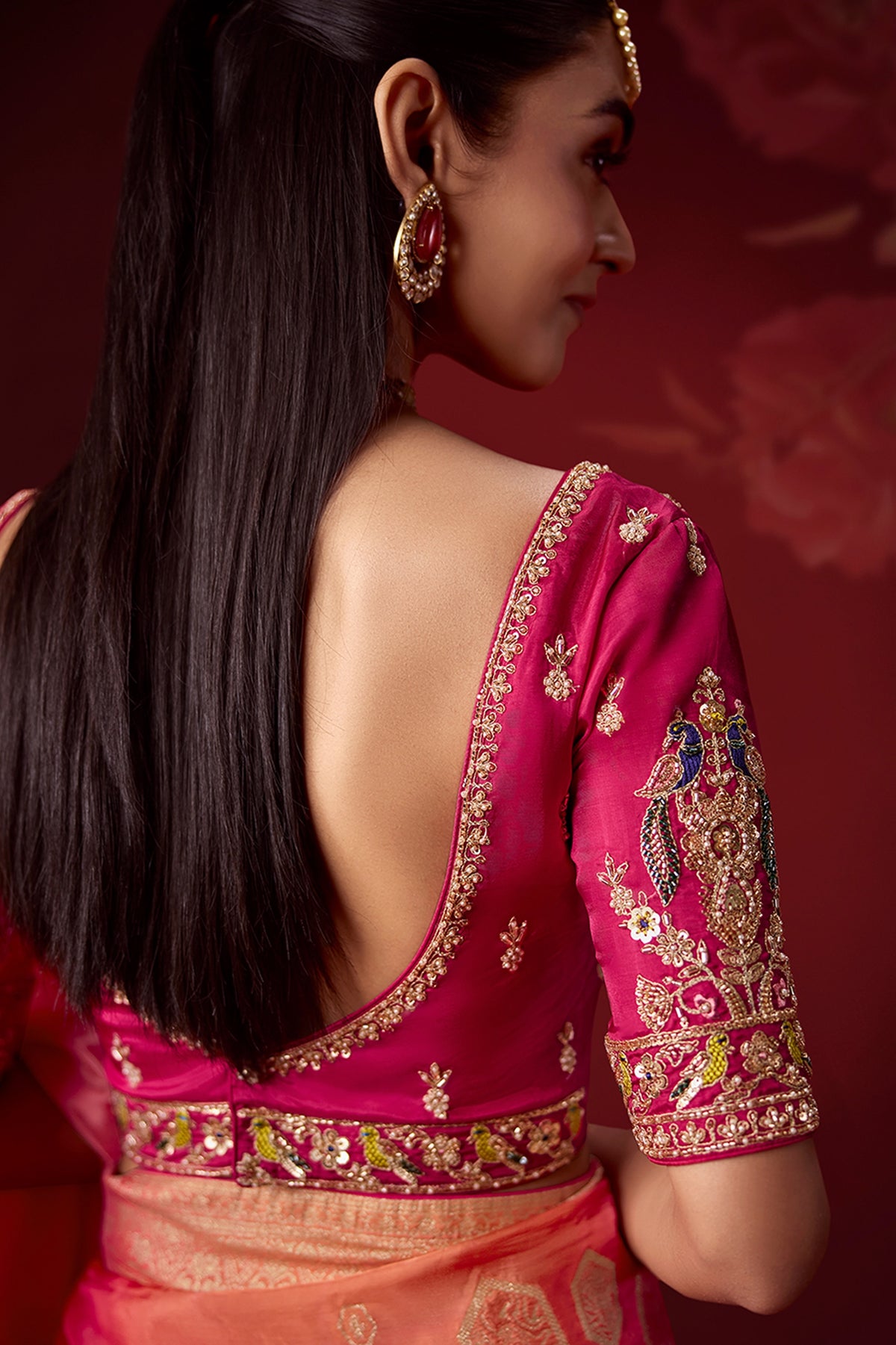 Pink Woven Dola Crepe Silk Saree-SAR13411_3_SareeButa.com