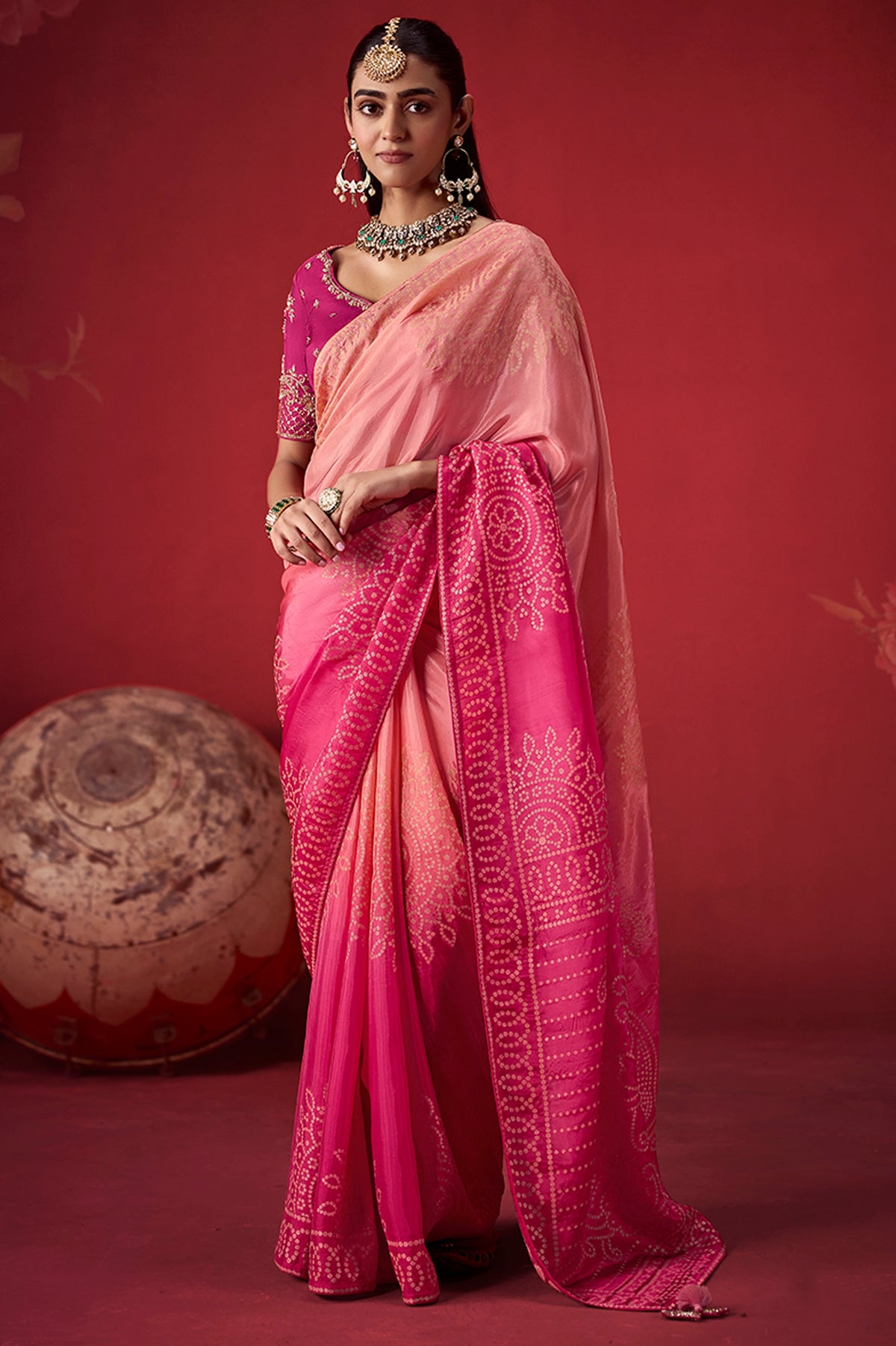 Pink Woven Dola Crepe Silk Saree-SAR13415_1_SareeButa.com