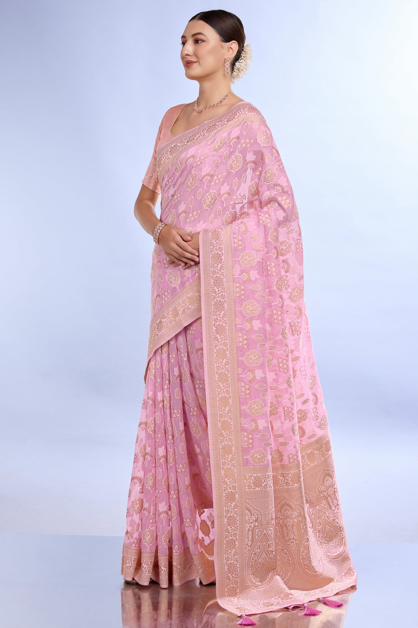 pink-woven-organza-saree-zb132166_4_SareeButa.com