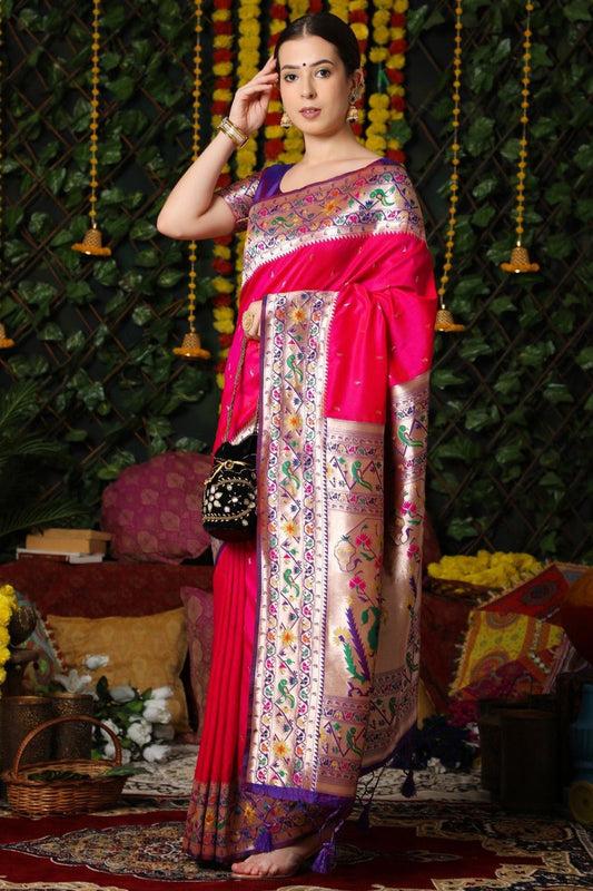 pink-woven-paithani-silk-saree-zb131485_1_SareeButa.com