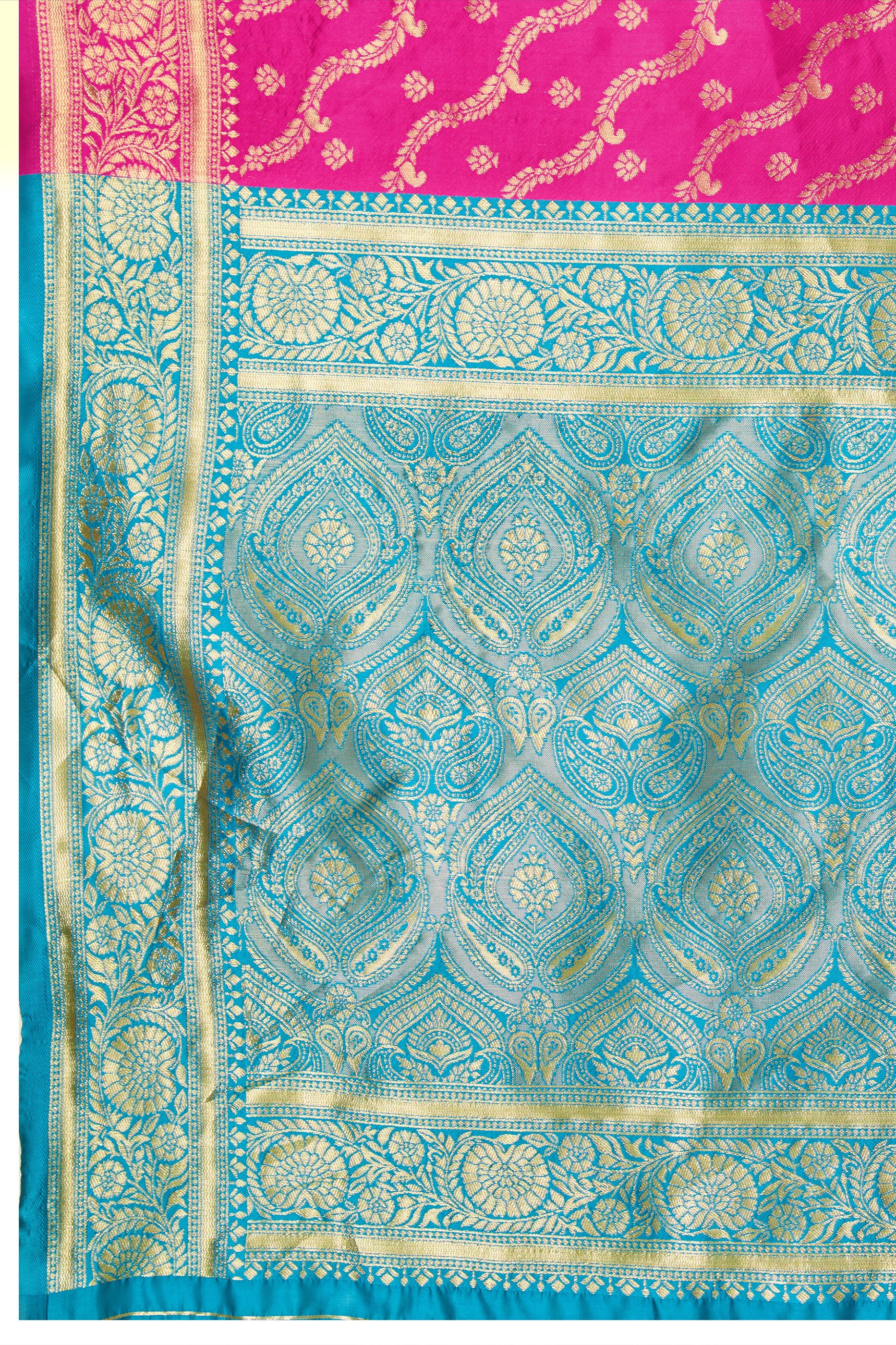 Pink Woven Silk Saree-SAR12514_5_SareeButa.com