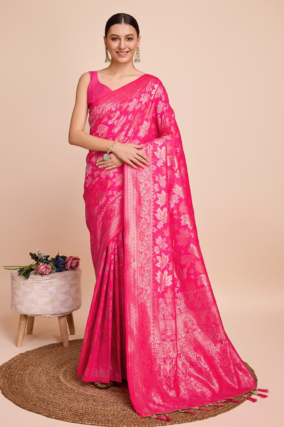 pink-woven-silk-saree-zb131439_1_SareeButa.com