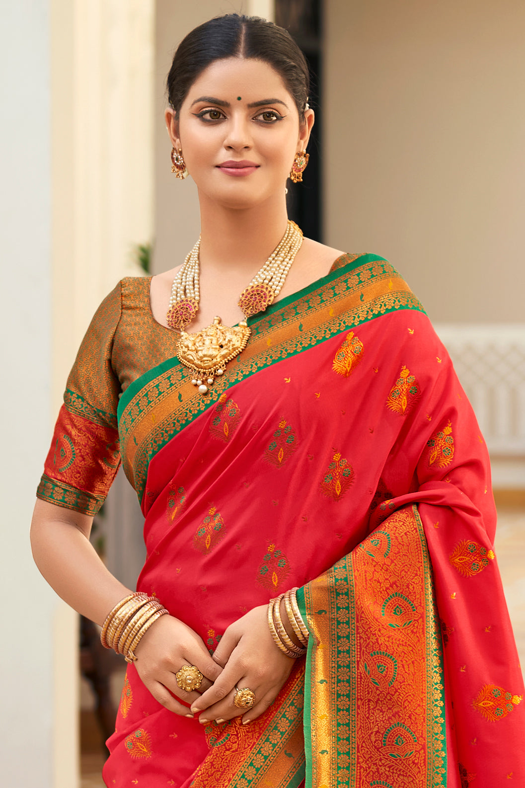 pink-woven-silk-saree-zb132375_2_SareeButa.com