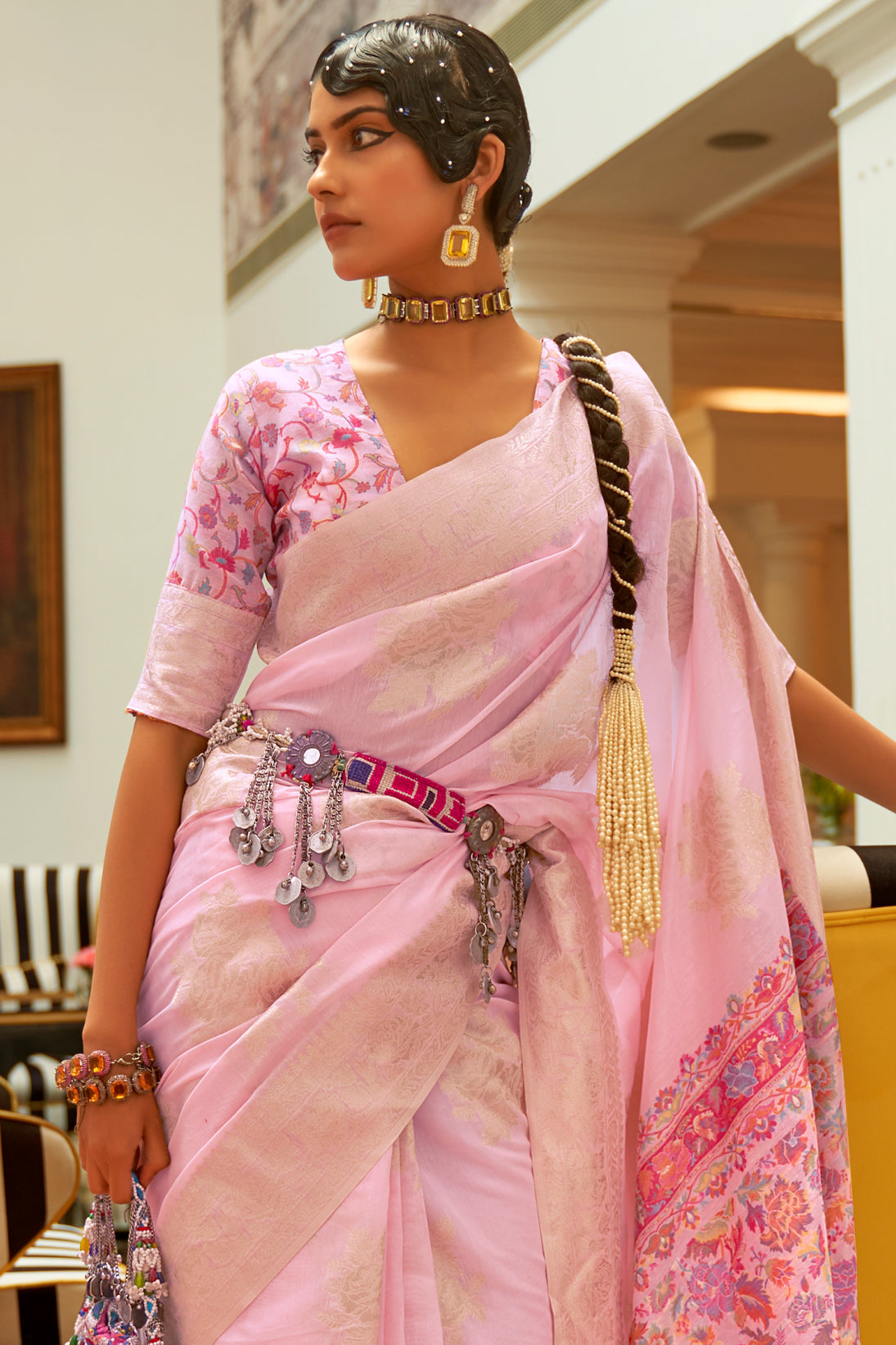 pink-woven-silk-saree-zb132524_3_SareeButa.com