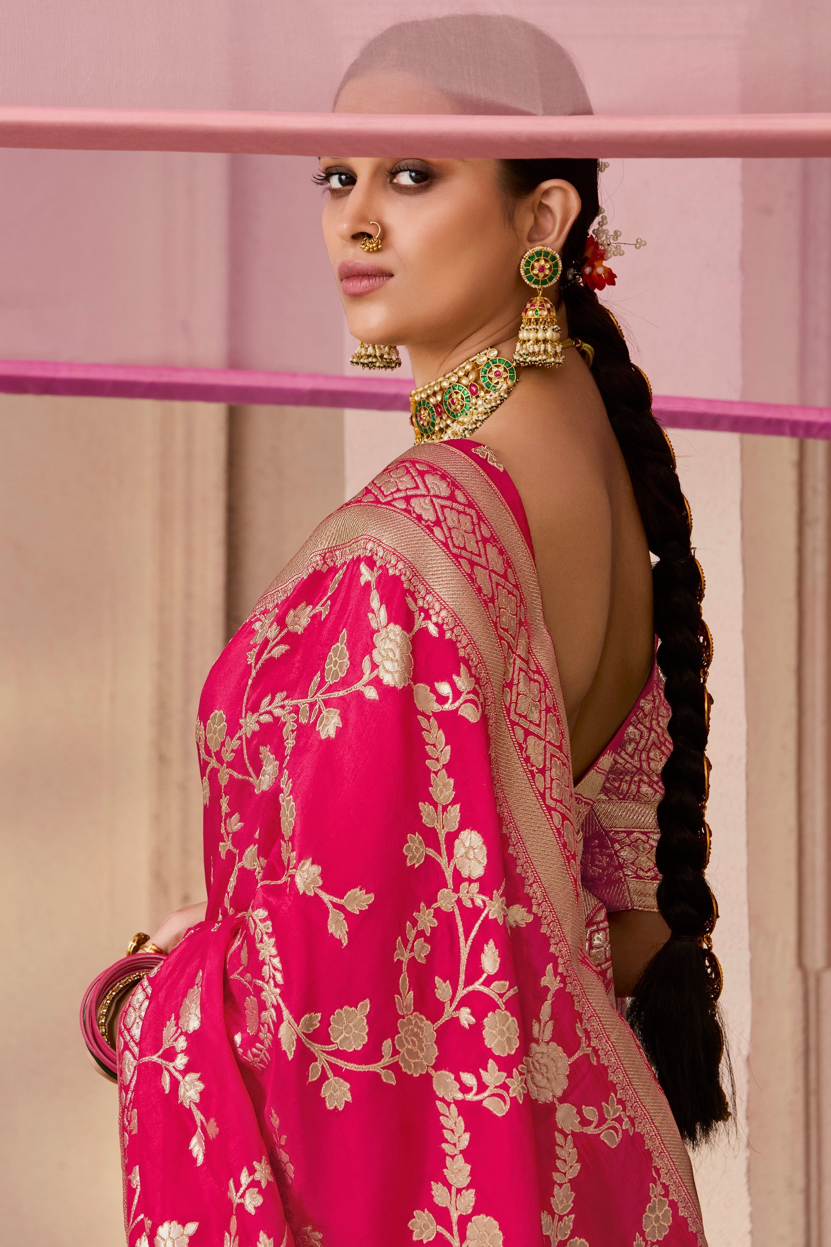 pink-woven-silk-saree-zb132866_3_SareeButa.com