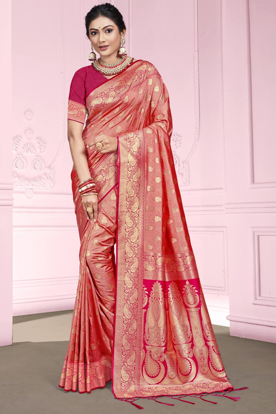 pink-woven-silk-saree-zb132934_1_SareeButa.com