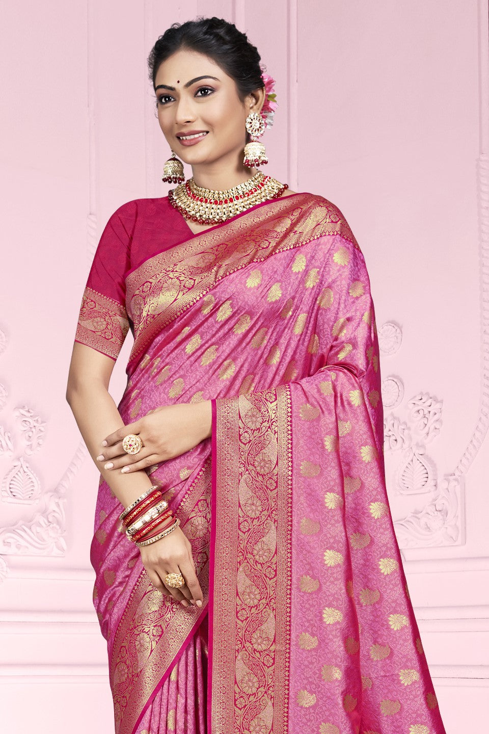 pink-woven-silk-saree-zb132938_2_SareeButa.com