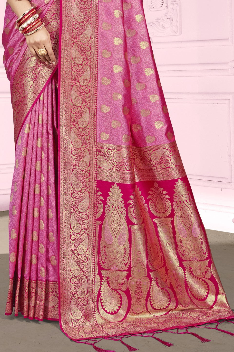 pink-woven-silk-saree-zb132938_3_SareeButa.com