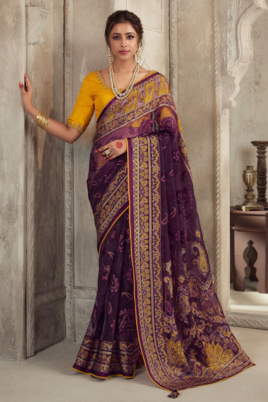 purple-brasso-organza-saree-zb130957_1_SareeButa.com