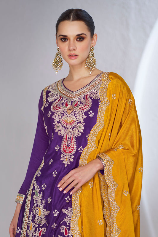 purple-embroidered-chinon-silk-straight-suit-ss115_2_SareeButa.com
