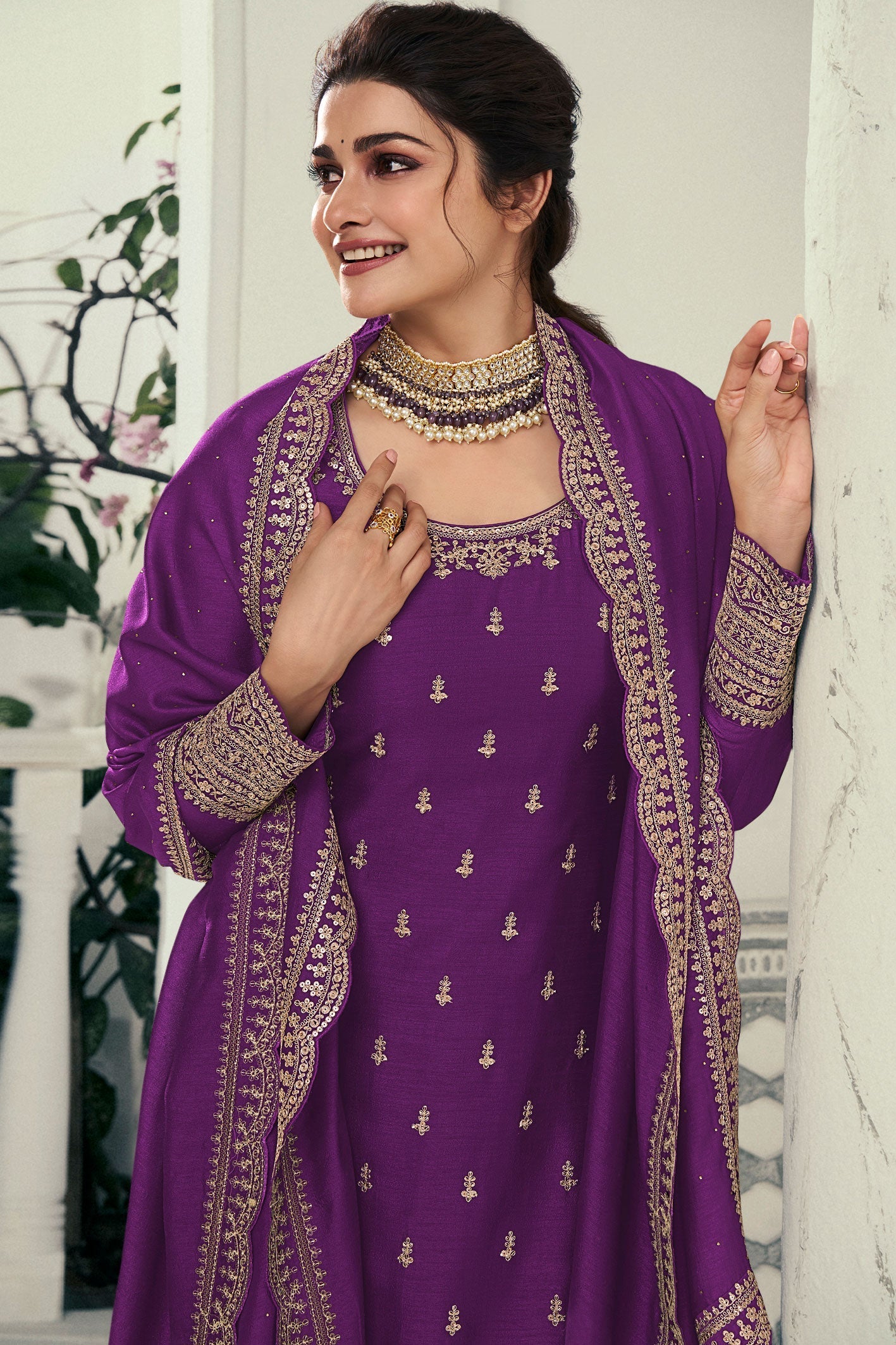 purple-embroidered-georgette-palazzo-suit-zbss100010_1_SareeButa.com