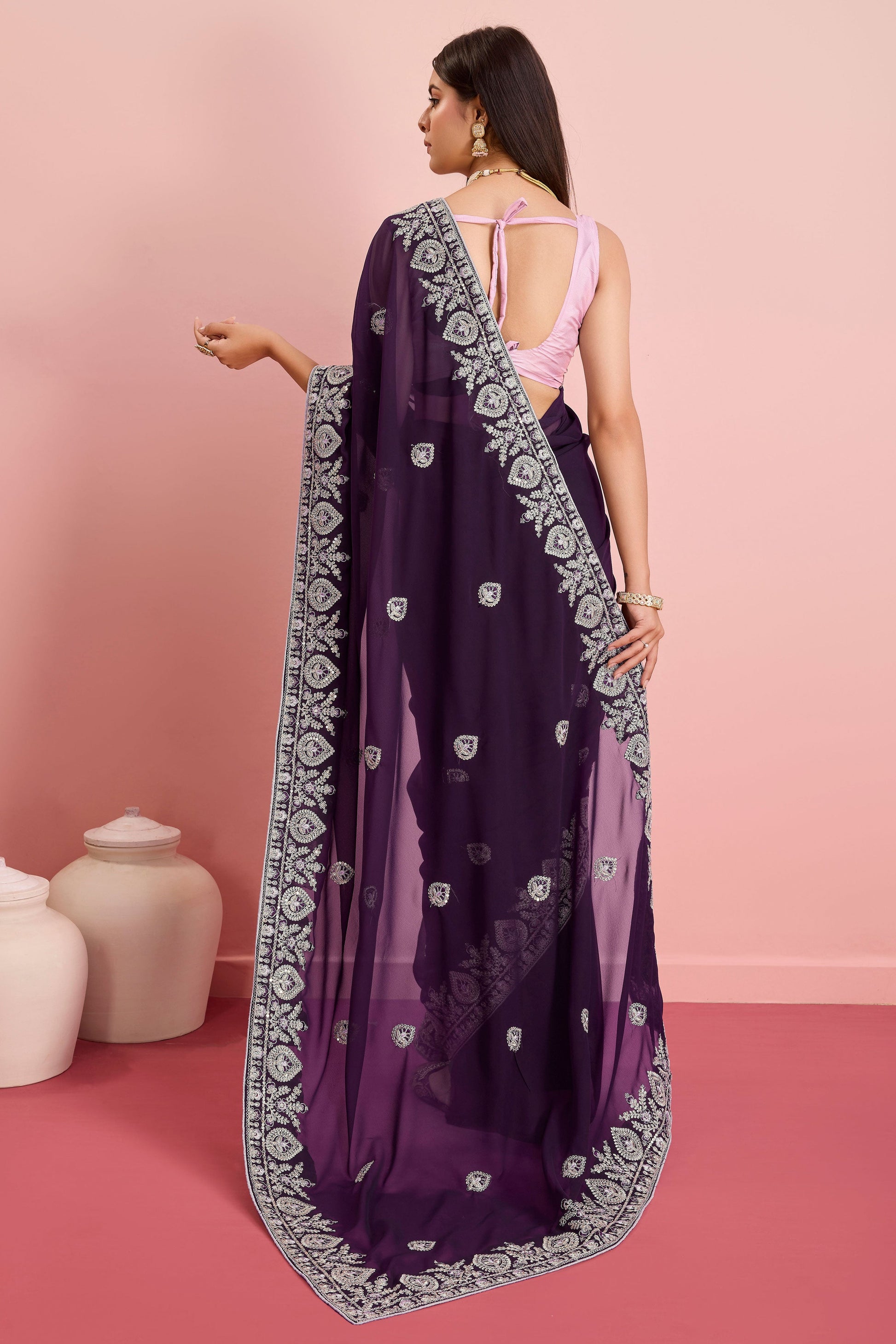 purple-embroidered-georgette-saree-zb131405_2_SareeButa.com