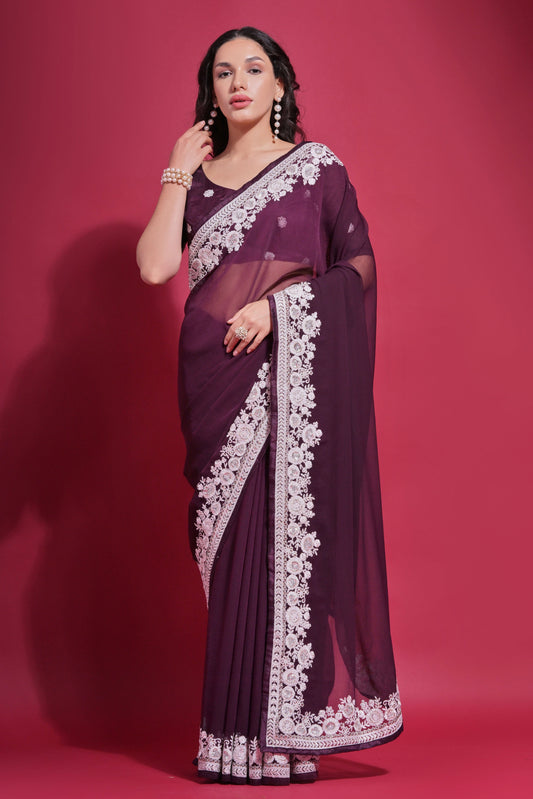 purple-embroidered-georgette-saree-zb132128_1_SareeButa.com