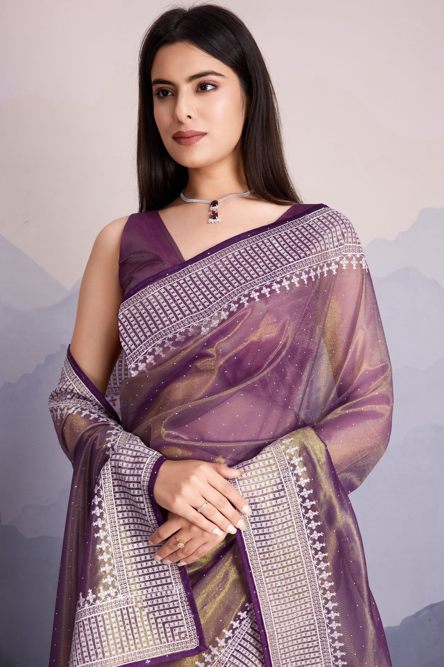 purple-embroidered-net-saree-zb132818_2_SareeButa.com