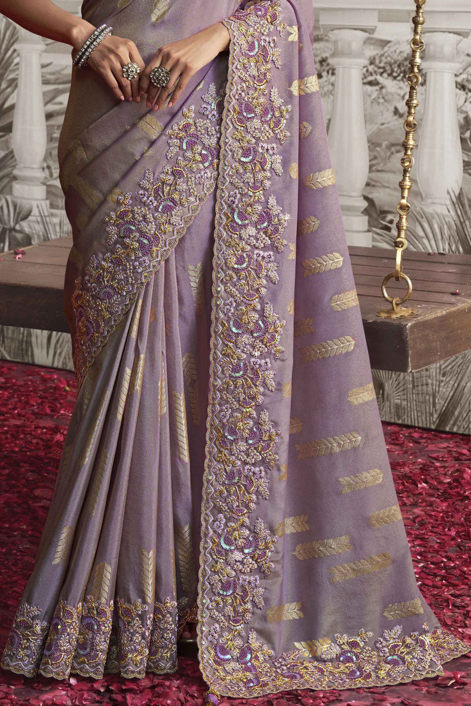 purple-embroidered-viscose-saree-zb131117_4_SareeButa.com