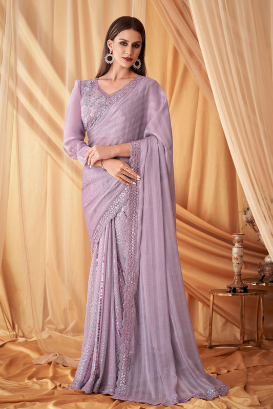 purple-sequined-georgette-silk-saree-zb131074_1_SareeButa.com