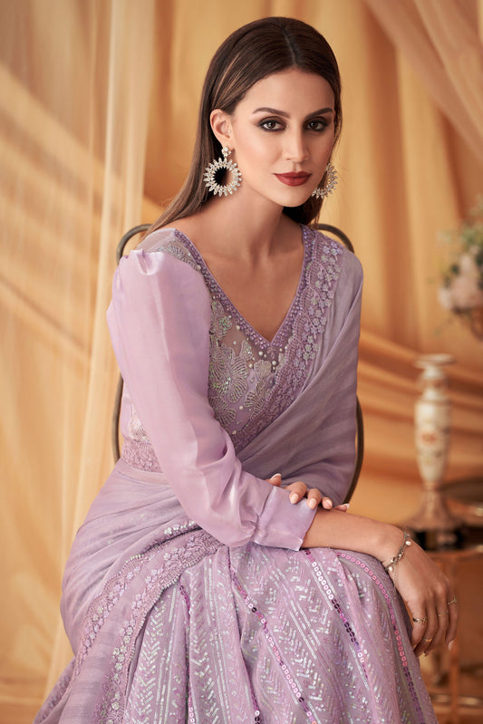 purple-sequined-georgette-silk-saree-zb131074_2_SareeButa.com