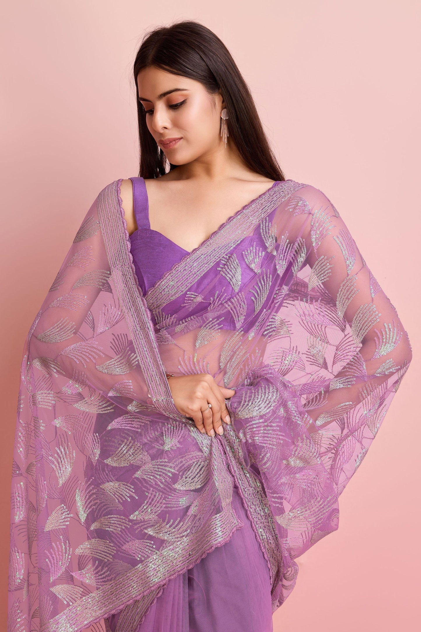 purple-sequined-net-saree-zb131828_2_SareeButa.com