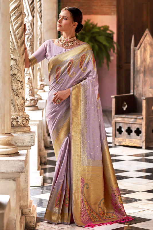 Purple Silk Saree-ZB133130_1_SareeButa.Com