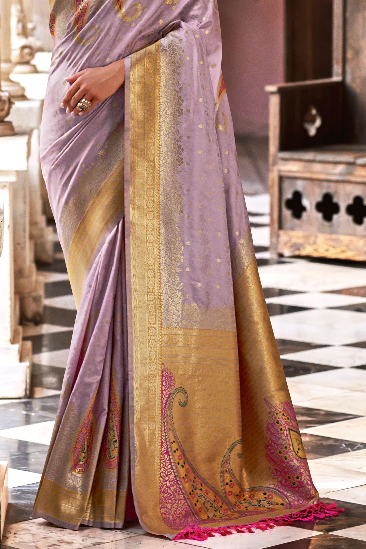 Purple Silk Saree-ZB133130_4_SareeButa.Com