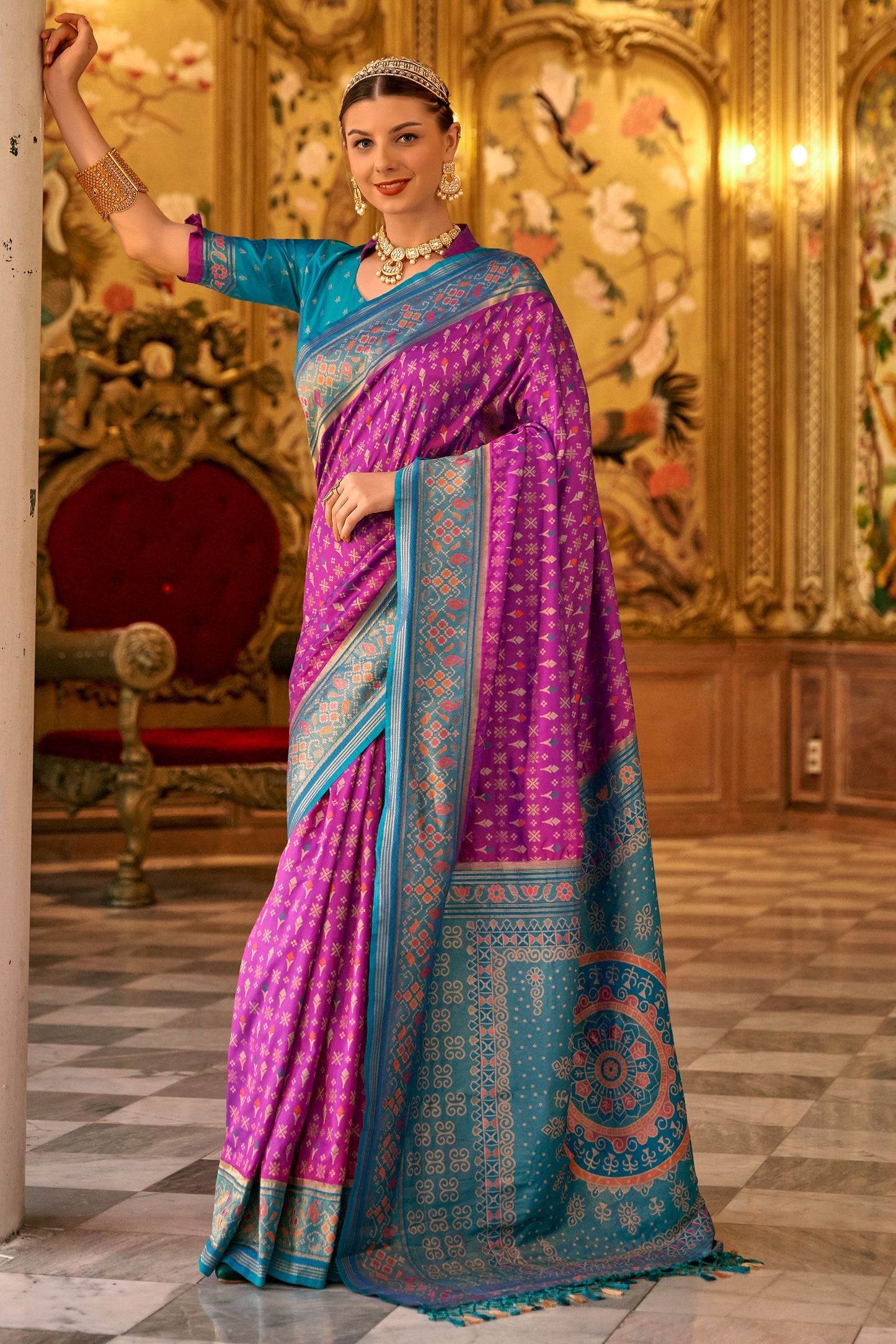 purple-woven-banarasi-silk-saree-zb131339_1_SareeButa.com