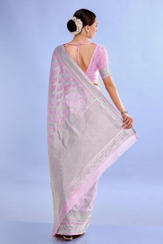 purple-woven-linen-saree-zb132199_2_SareeButa.com
