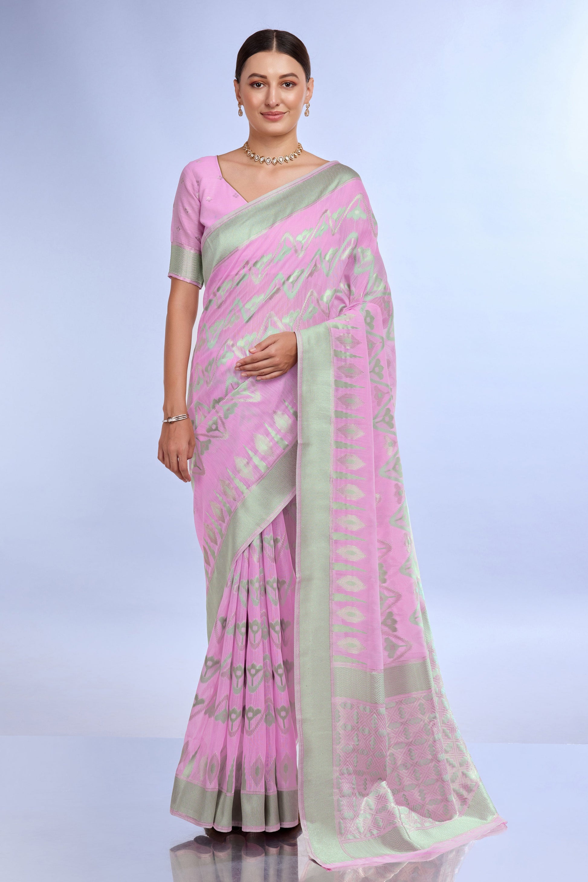 purple-woven-linen-saree-zb132211_1_SareeButa.com