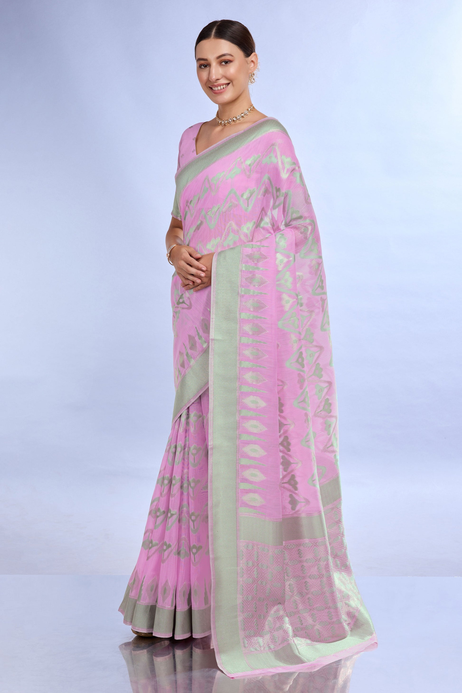 purple-woven-linen-saree-zb132211_4_SareeButa.com