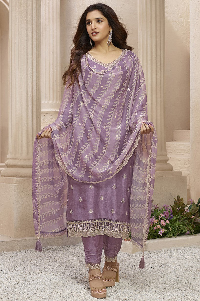 Purple Dola Silk Readymade Salwar Suit-SS152_1_SareeButa.com