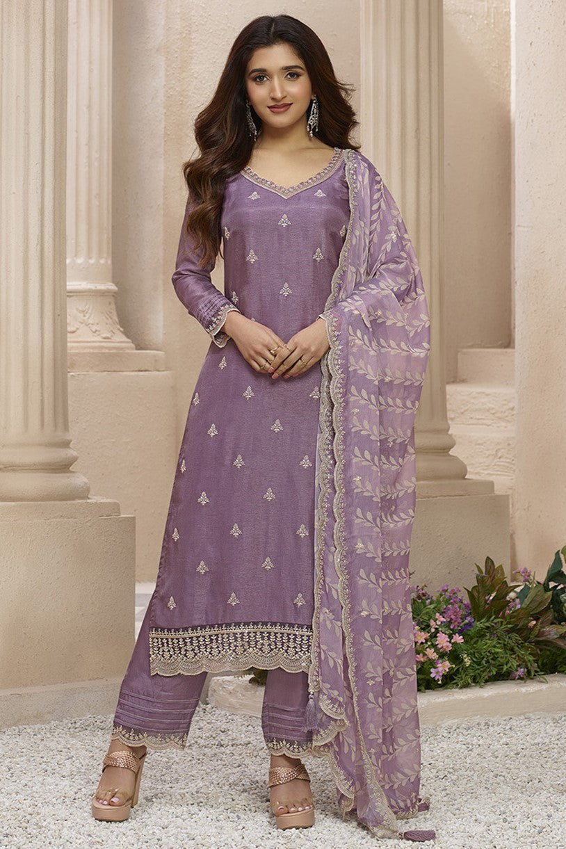 Purple Dola Silk Readymade Salwar Suit-SS152_2_SareeButa.com