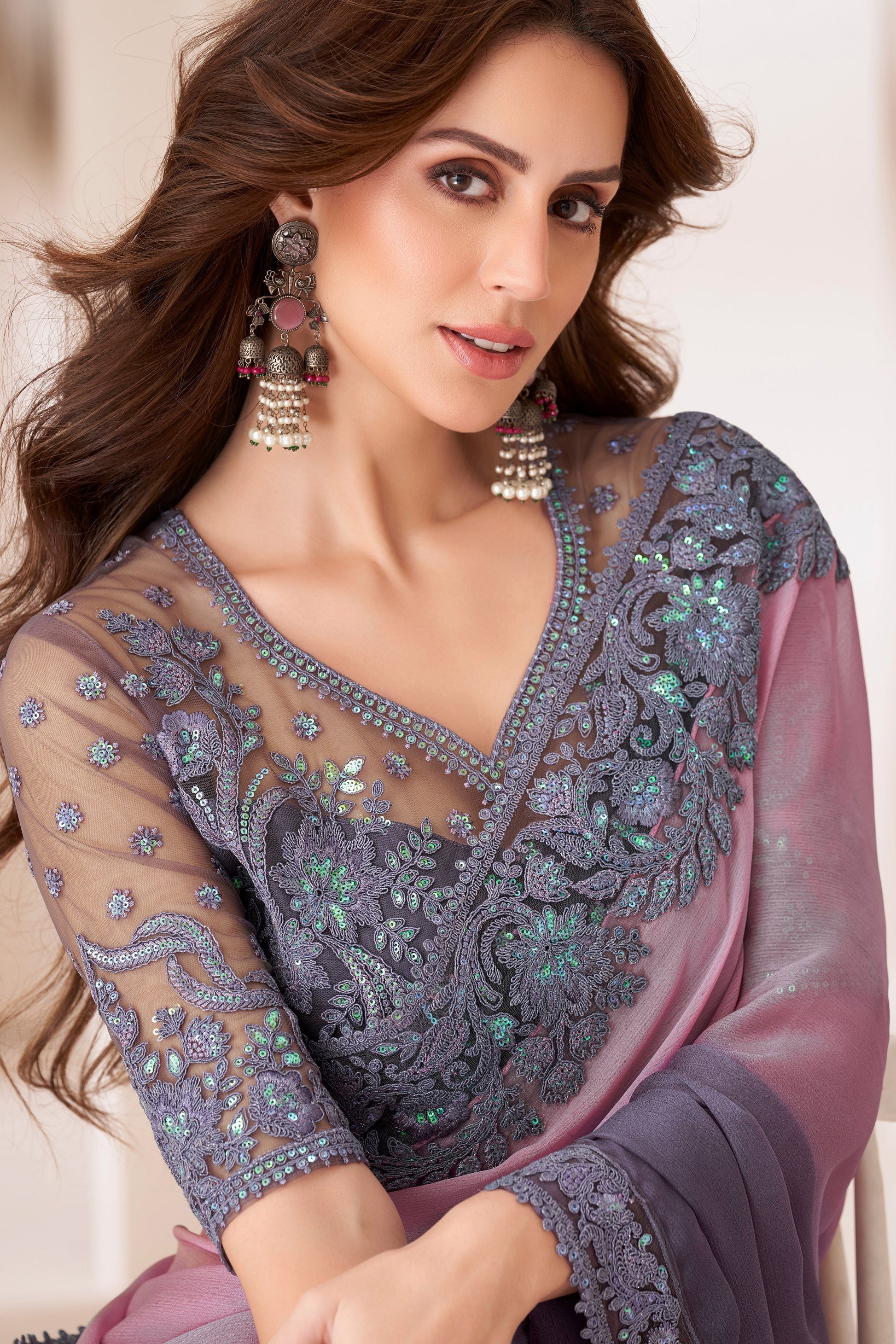 purple-embroidered-chiffon-saree-zb132147_2_SareeButa.com