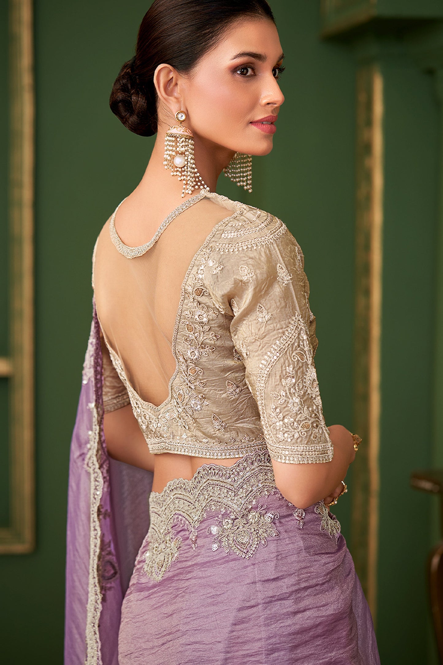 Purple Embroidered Georgette Saree-SAR10967_3_SareeButa.com