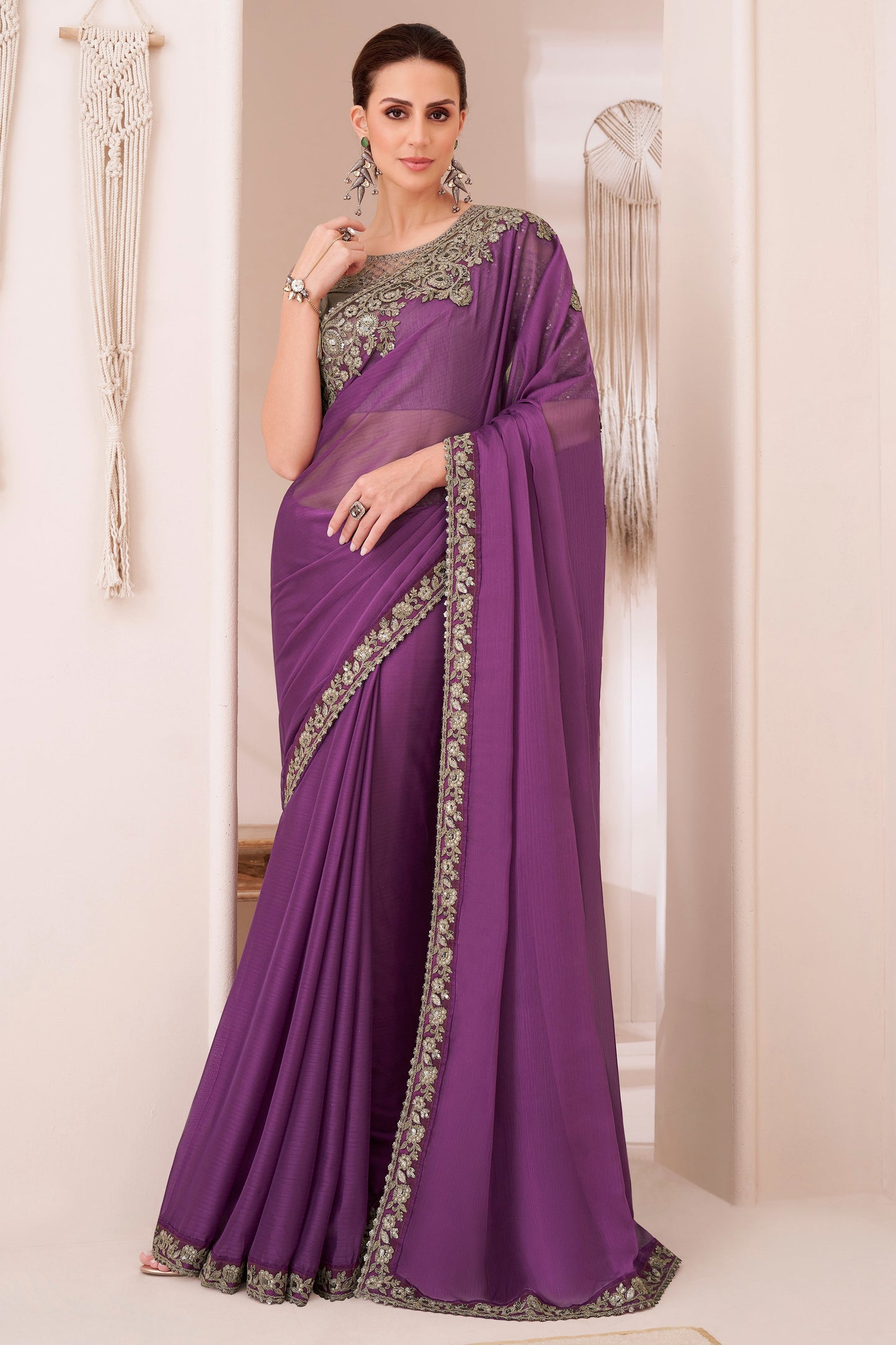 purple-embroidered-georgette-saree-zb132157_1_SareeButa.com