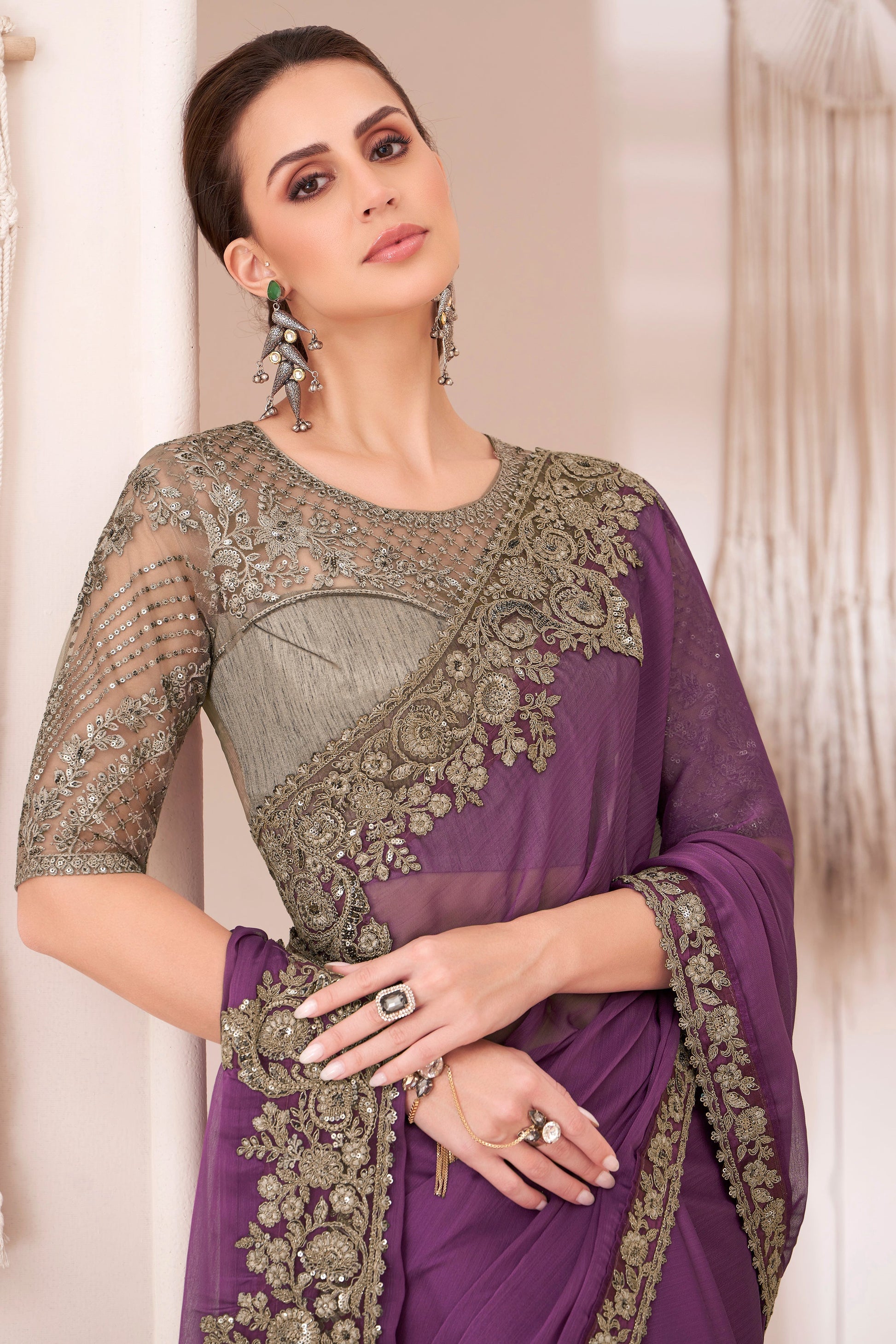 purple-embroidered-georgette-saree-zb132157_2_SareeButa.com