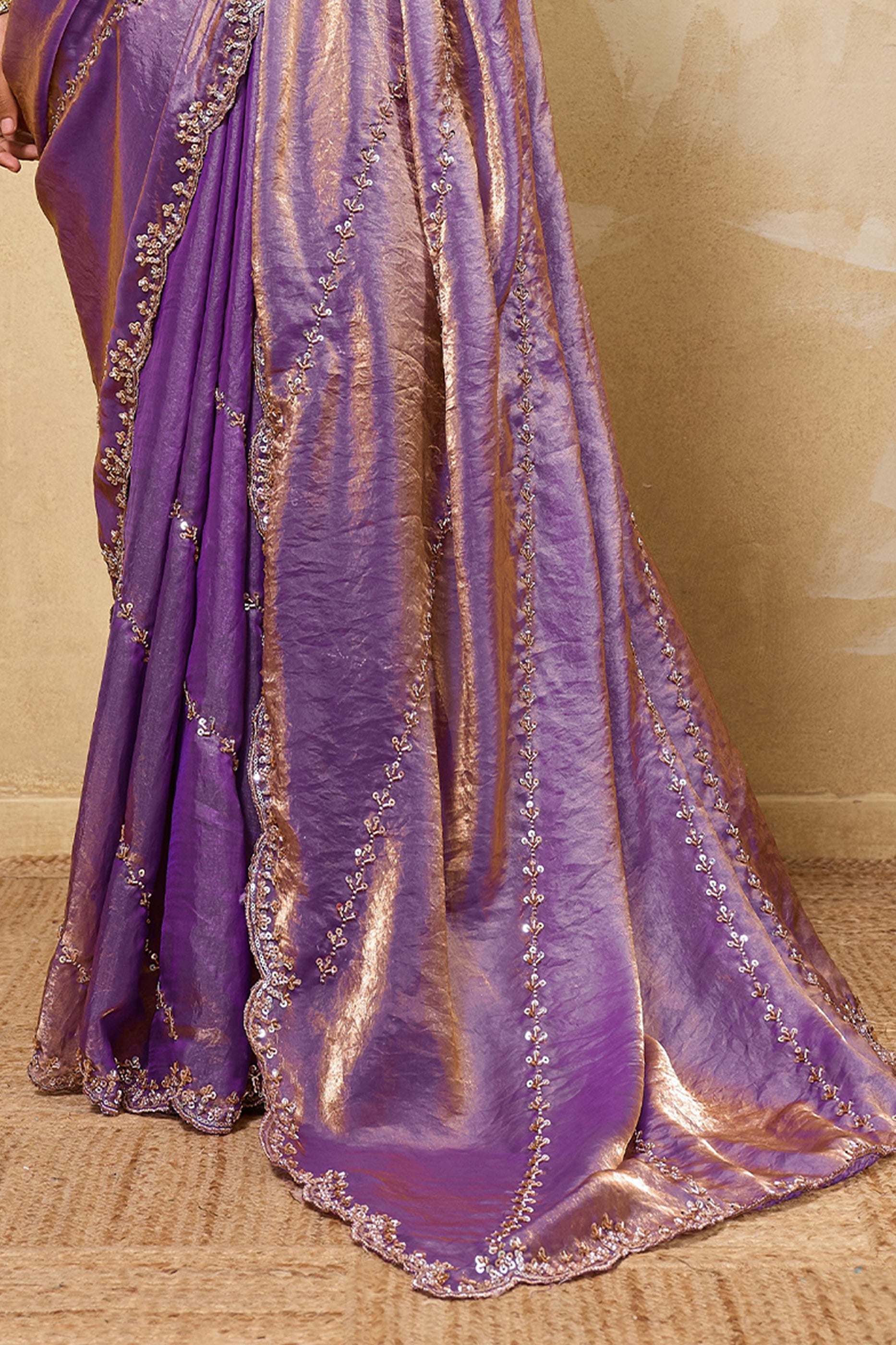 Purple Embroidered Metallic Satin Saree-SAR12528_5_SareeButa.com