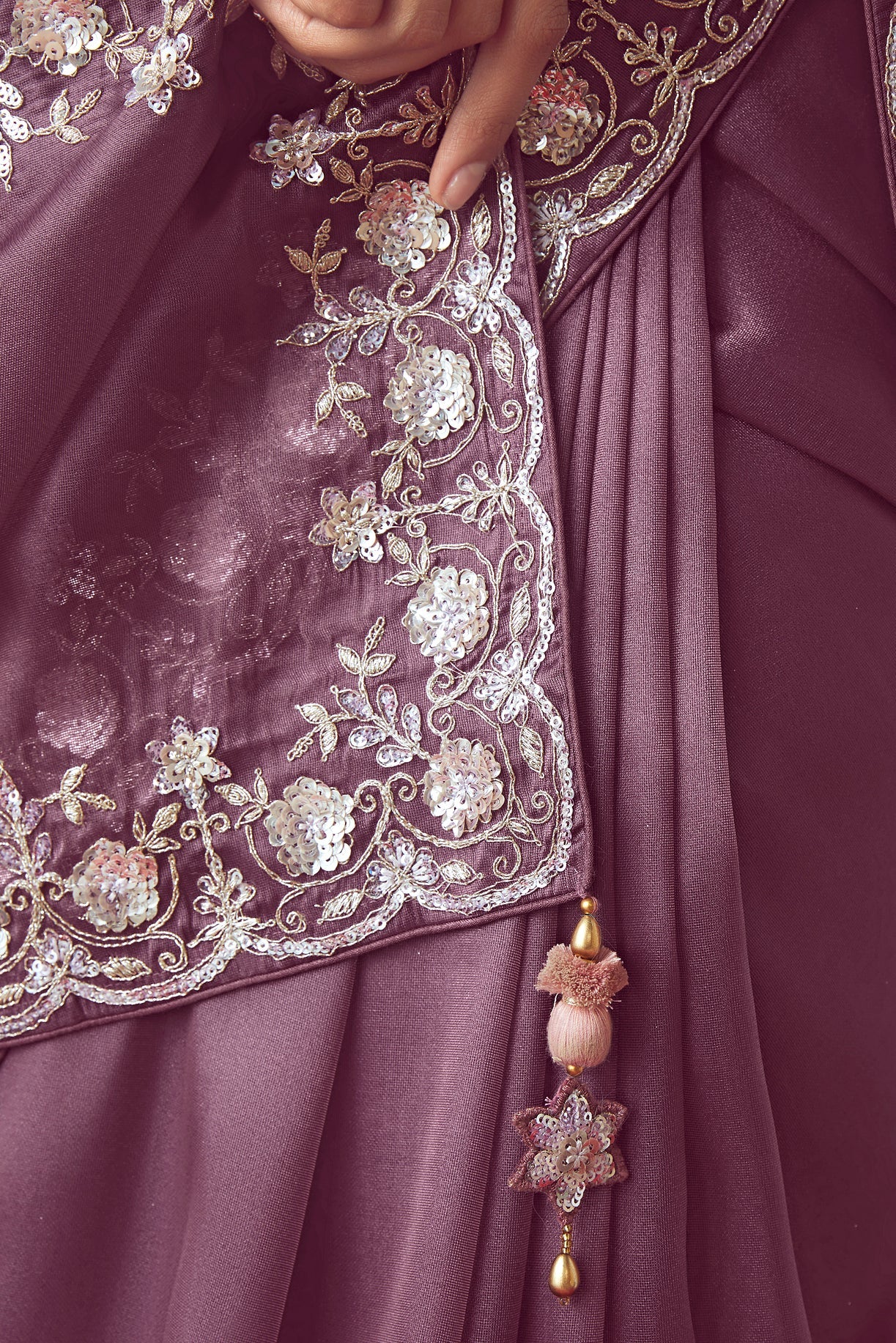 Purple Embroidered Organza Saree-ZB134782_5_SareeButa.com