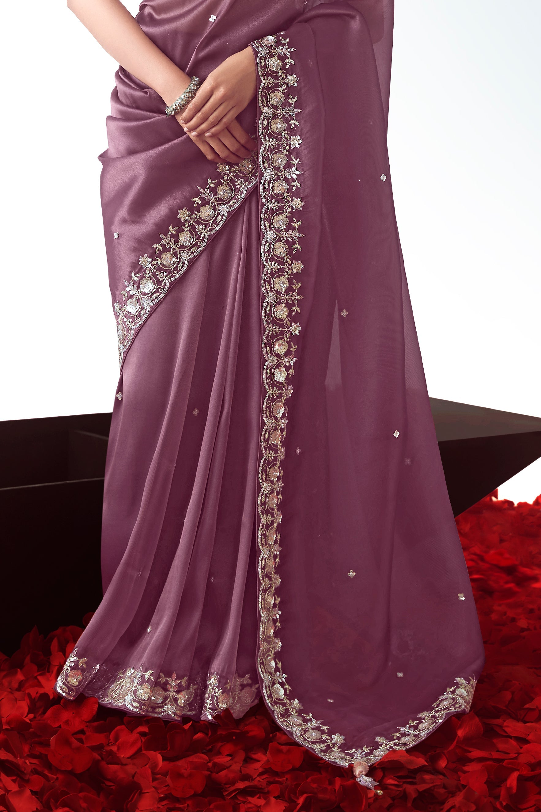 Purple Embroidered Organza Saree-ZB134782_6_SareeButa.com