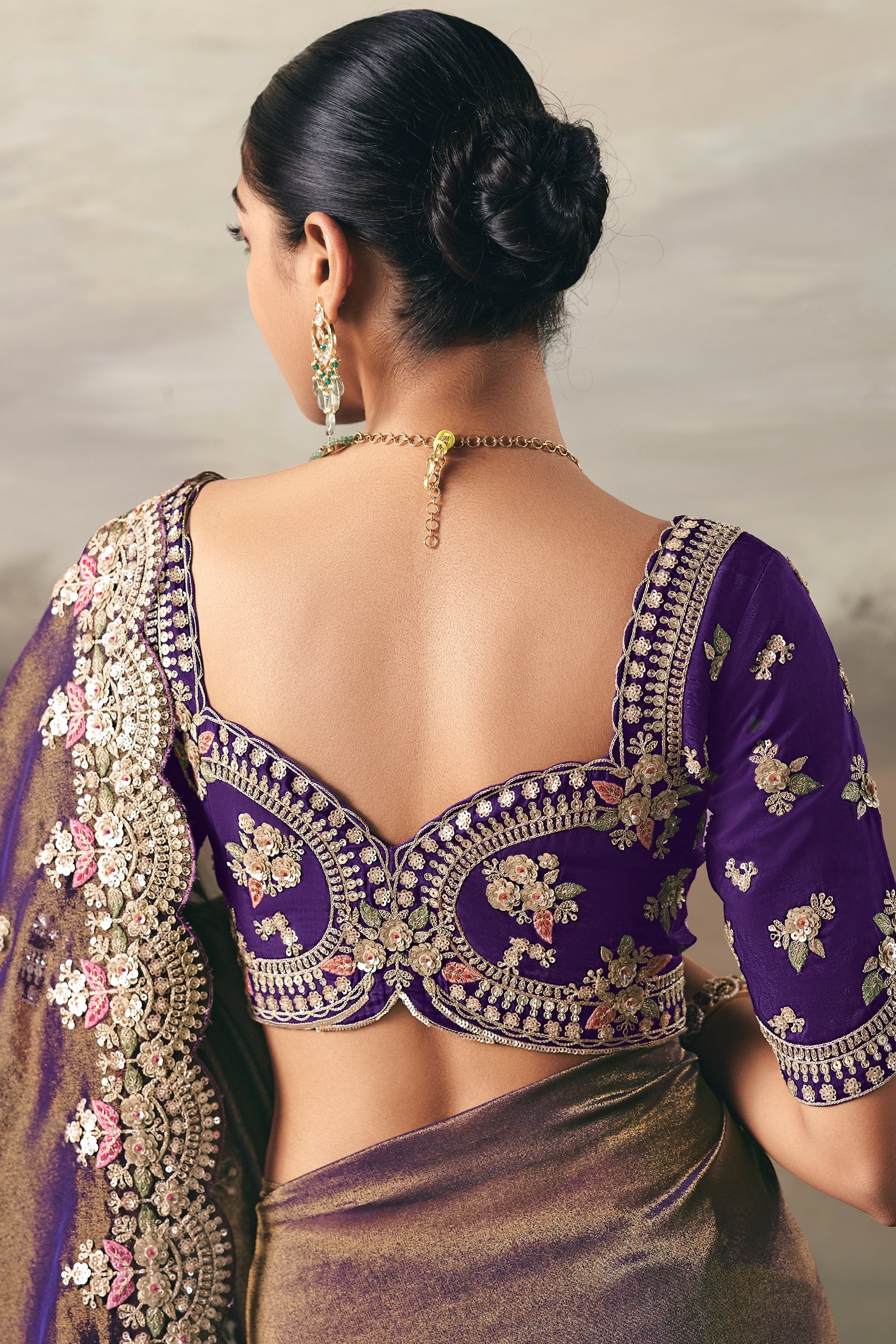 Purple Embroidered Tissue Saree-SAR10829_3_SareeButa.com
