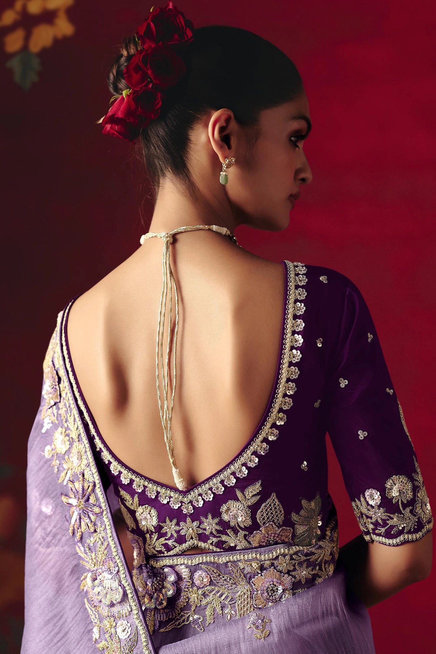 Purple Embroidered Tissue Silk Saree-SAR11456_4_SareeButa.com