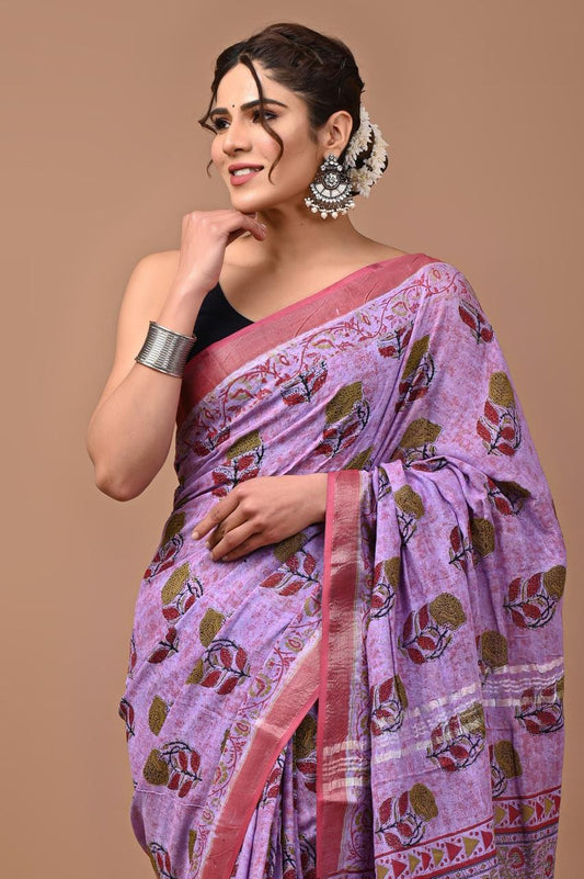 purple-handblock-print-cotton-linen-saree-zb132566_2_SareeButa.com