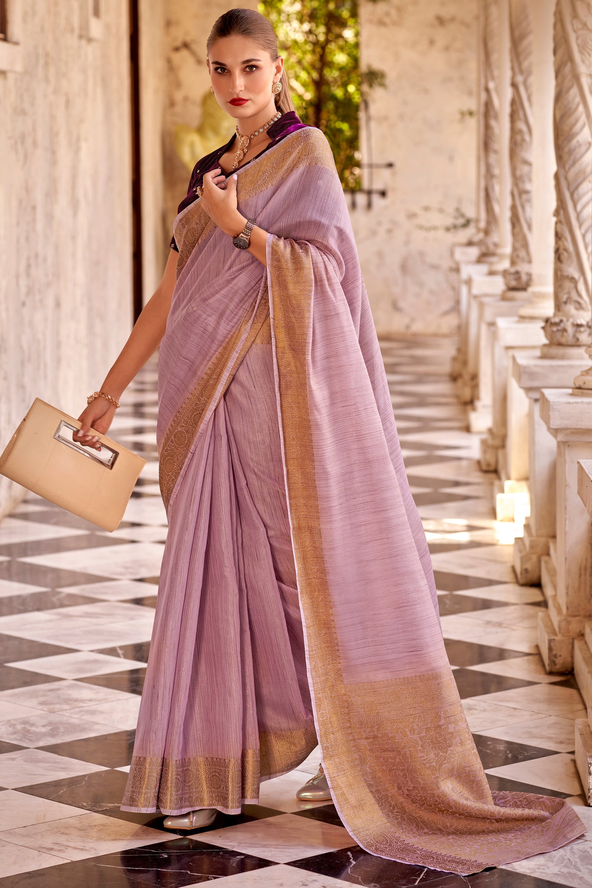 purple-linen-silk-saree-zb132165_1_SareeButa.com