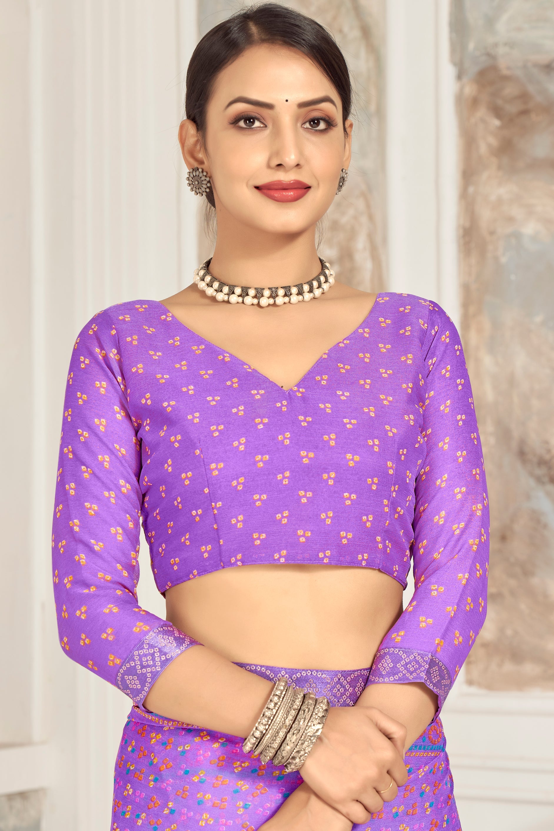 purple-printed-chiffon-saree-zb132709_3_SareeButa.com