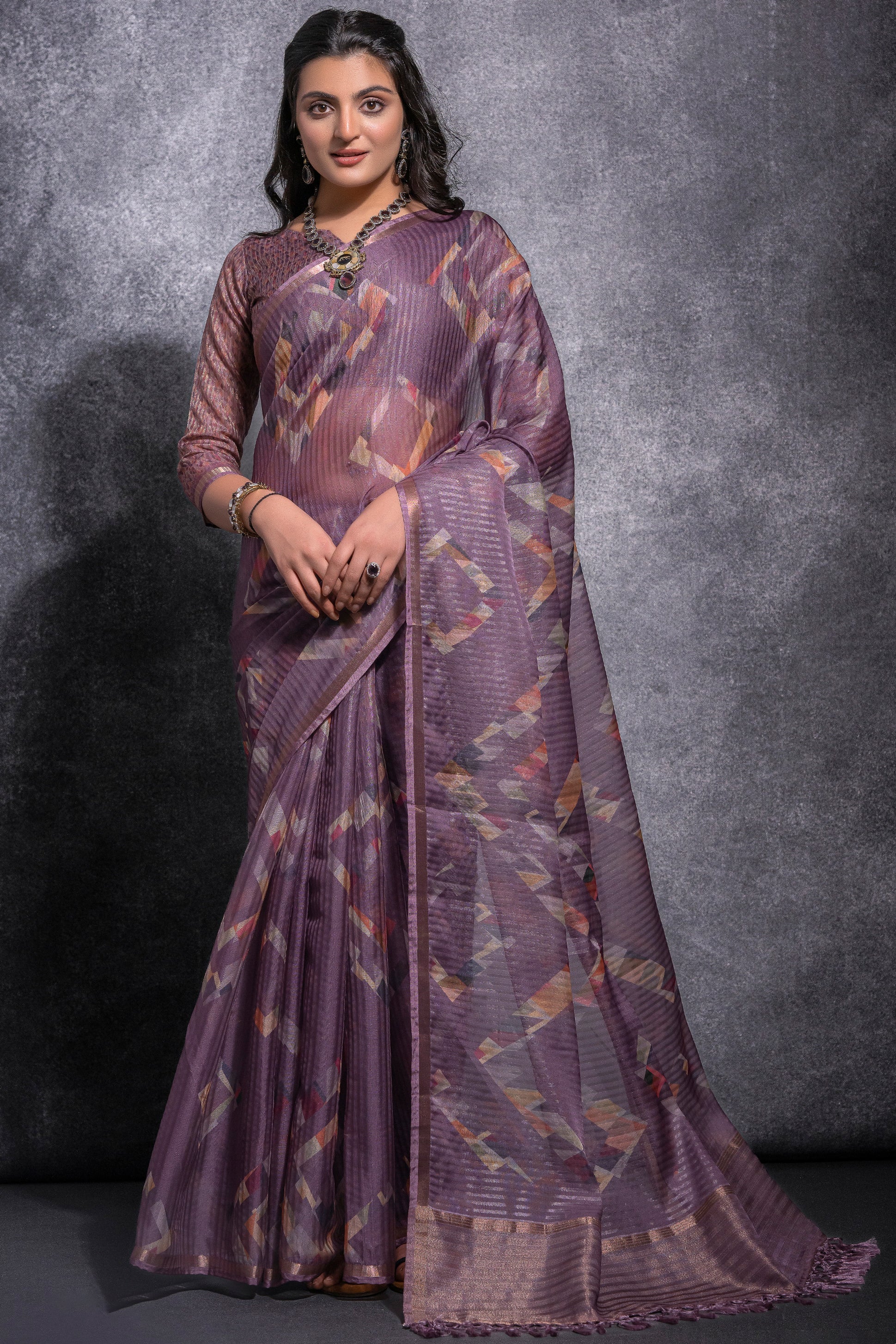 purple-printed-linen-silk-saree-zb132508_1_SareeButa.com