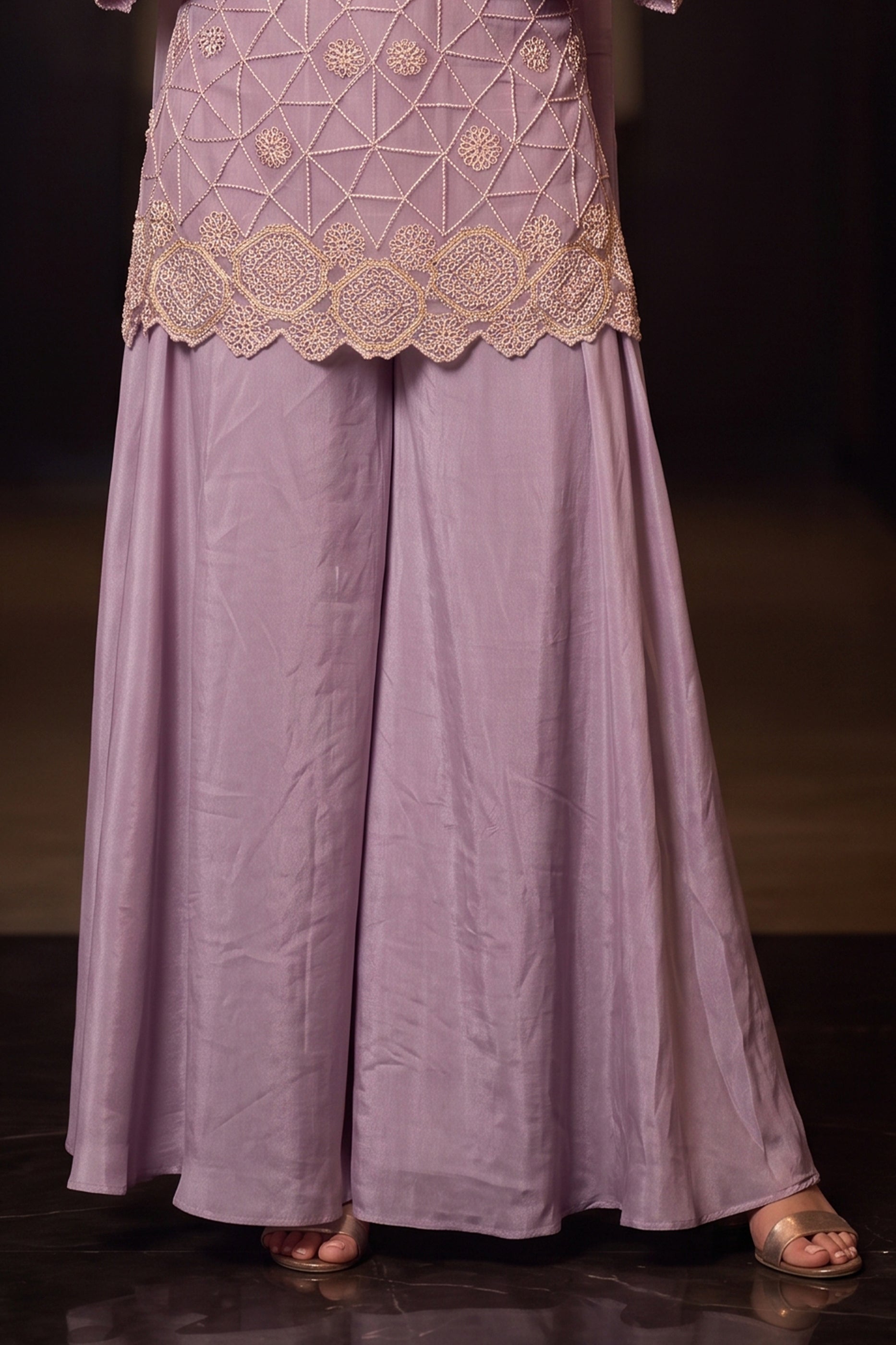 Purple Readymade Bead Work Chinon Suit-SAR12983_8_SareeButa.com